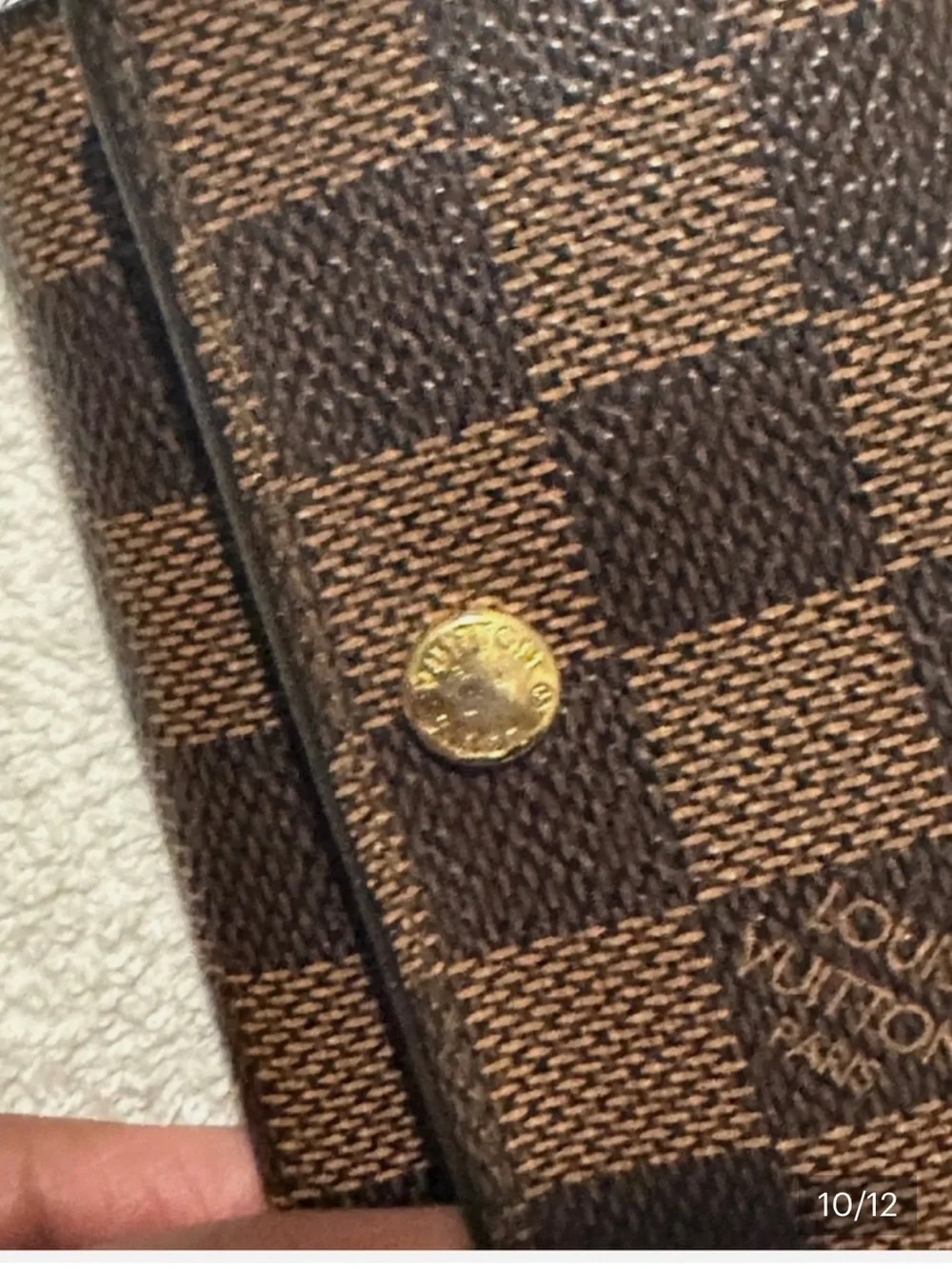 Louis Vuitton Damier Ebene Multiclés 6 Key Holder Authentic